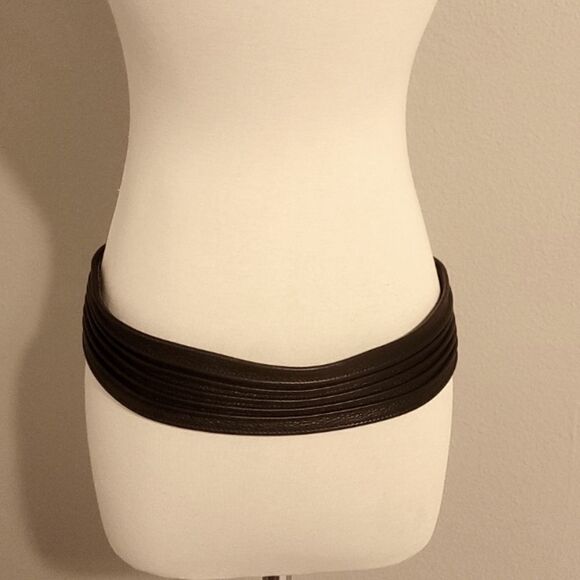 GROOM leather belt made in France. - Picture 2 of 8